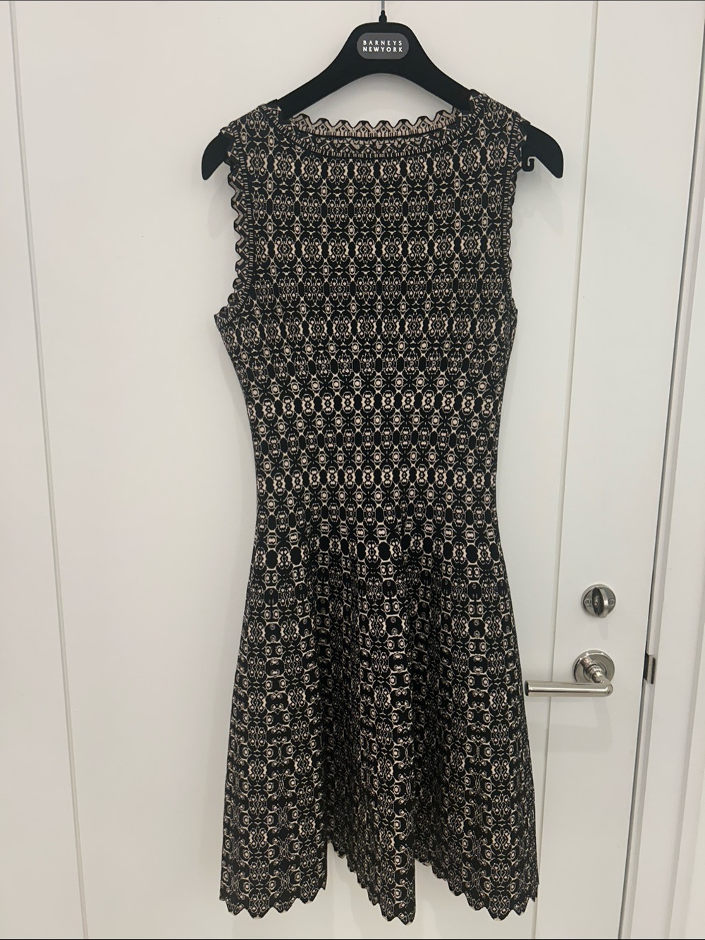 Alaia Alhambra laser cut dress US 4